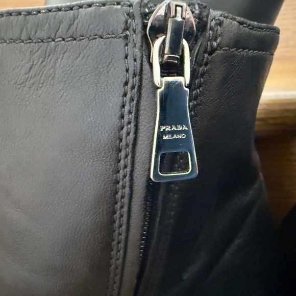 Prada wedge Bootie Black 39 / 9 - Picture 7 of 12